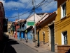 Colourful street in the centre of Potosi