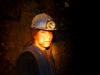 Minero inside the mine